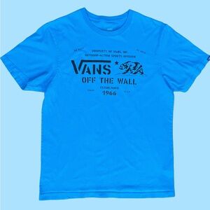 Vans Vibrant Blue Tee M